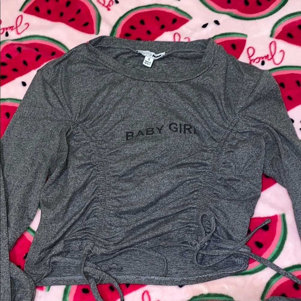 Size small fashion nova baby girl shirt